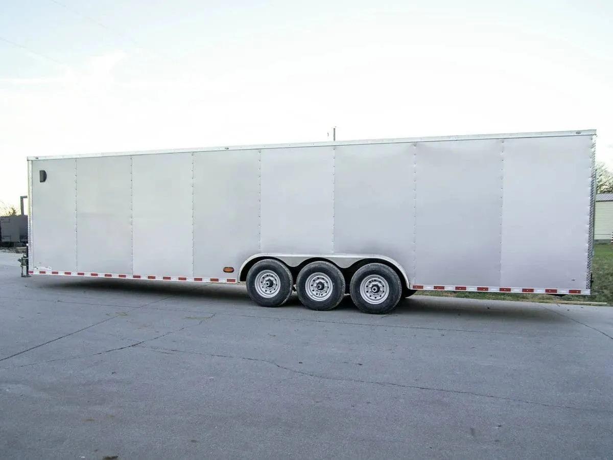 New 8.5×30 Enclosed Car Hauler Trailer For Sale - Image 5