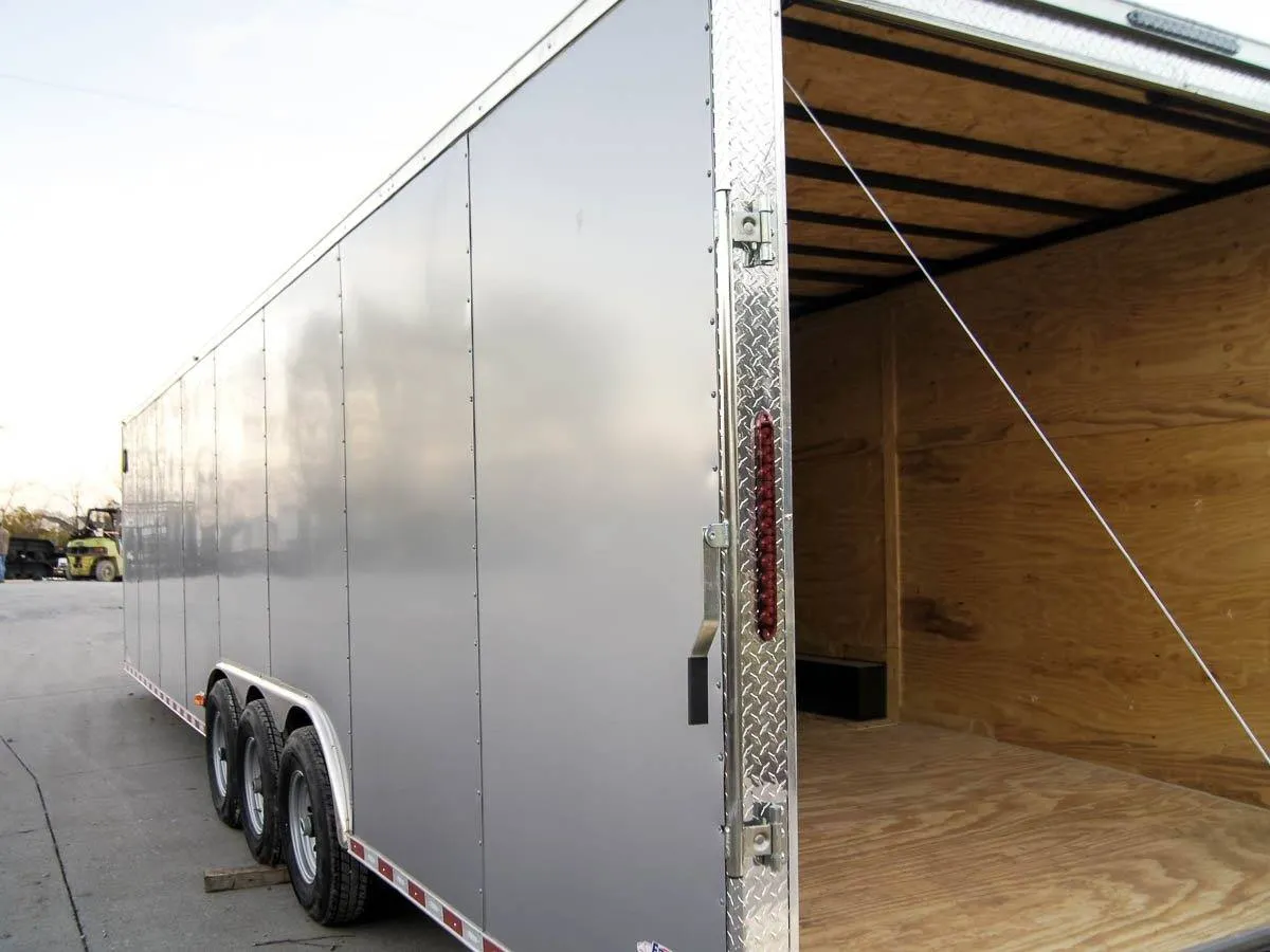 New 8.5×30 Enclosed Car Hauler Trailer For Sale - Image 10